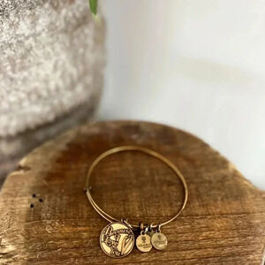 “Because I Love You” Alex and Ani bangle bracelet. As shown.